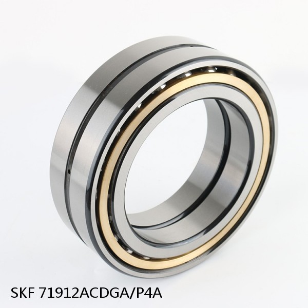 71912ACDGA/P4A SKF Super Precision,Super Precision Bearings,Super Precision Angular Contact,71900 Series,25 Degree Contact Angle