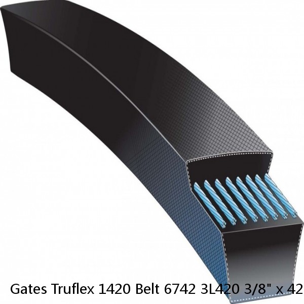 Gates Truflex 1420 Belt 6742 3L420 3/8" x 42" (9.5/10mm x 1065mm)