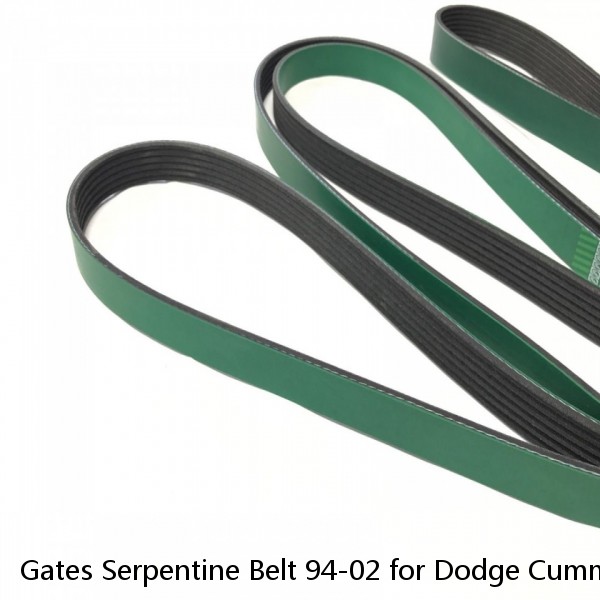 Gates Serpentine Belt 94-02 for Dodge Cummins Diesel 5.9L Diesel W/ AC ONLY