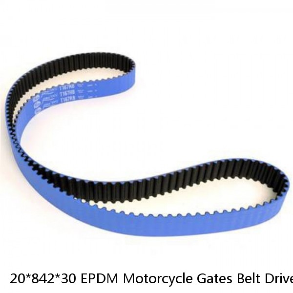 20*842*30 EPDM Motorcycle Gates Belt Drive Corrosion Resistance Motorcycle Belt Drive for GY6 150cc