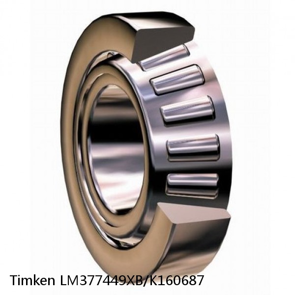 LM377449XB/K160687 Timken Tapered Roller Bearings #1 small image