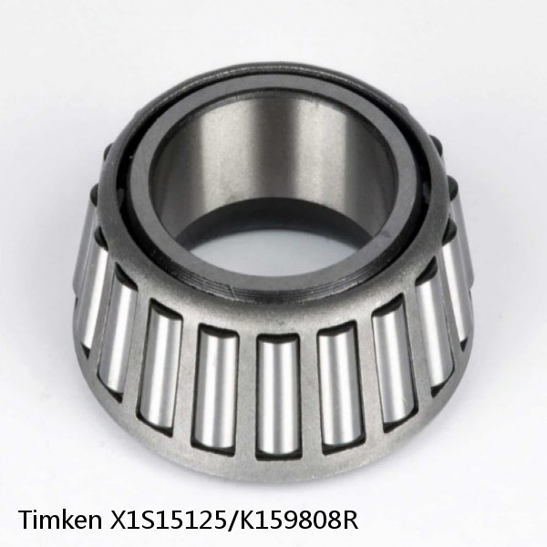 X1S15125/K159808R Timken Tapered Roller Bearings #1 small image