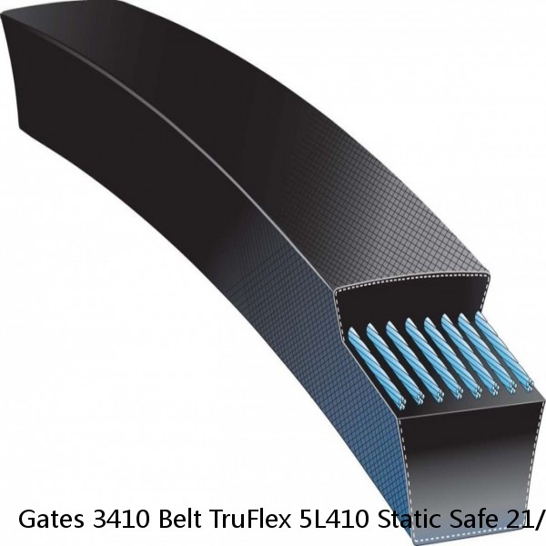 Gates 3410 Belt TruFlex 5L410 Static Safe 21/32" x 41"