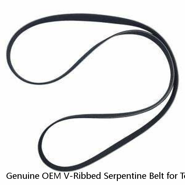 Genuine OEM V-Ribbed Serpentine Belt for Toyota Avalon Camry Highlander Sienna (Fits: Toyota)