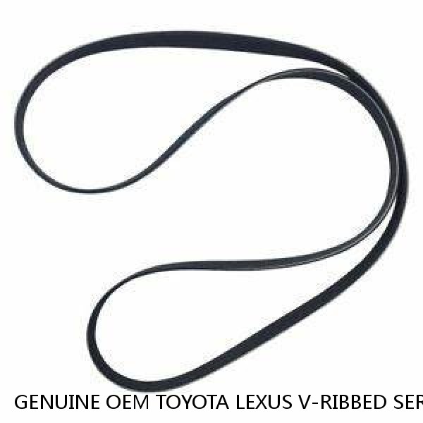 GENUINE OEM TOYOTA LEXUS V-RIBBED SERPENTINE BELT FAN & ALTERNATOR 99367-K1550 (Fits: Toyota)