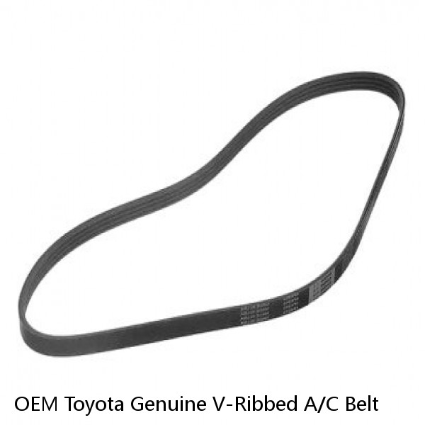 OEM Toyota Genuine V-Ribbed A/C Belt  	 #1 small image