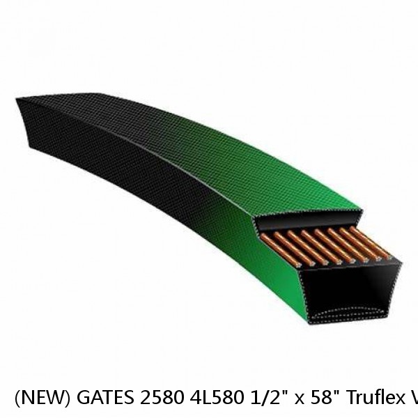 (NEW) GATES 2580 4L580 1/2" x 58" Truflex V-Belt #1 image