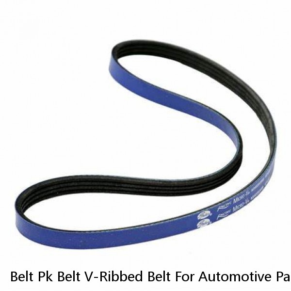 Belt Pk Belt V-Ribbed Belt For Automotive Passager Car Truck Bus 3pk 4pk 5pk 6pk 7pk 8pk 10pk 12pk 15pk #1 image