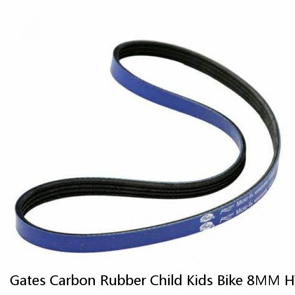 Gates Carbon Rubber Child Kids Bike 8MM HTD Bicycle Drive Belt #1 image