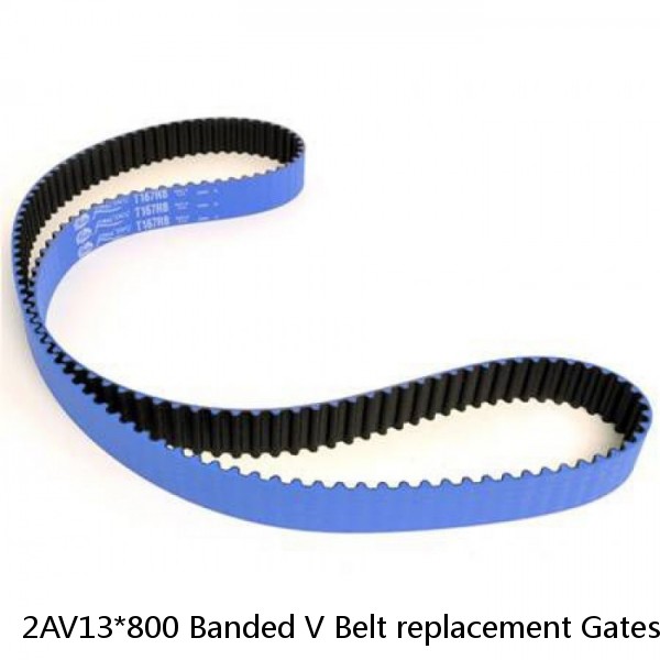 2AV13*800 Banded V Belt replacement Gates 2/9305PB GS POWERBAND BELT 85410033 For heavy-duty, high-vibration applications #1 image