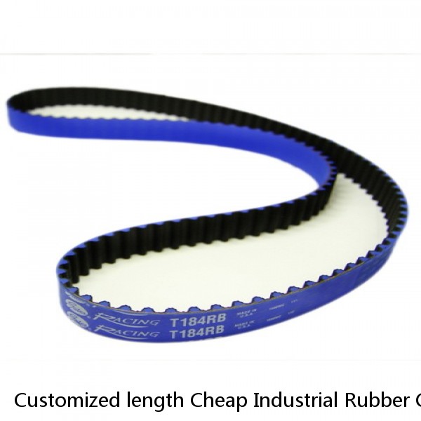 Customized length Cheap Industrial Rubber Convey Gates Timing Belt #1 image