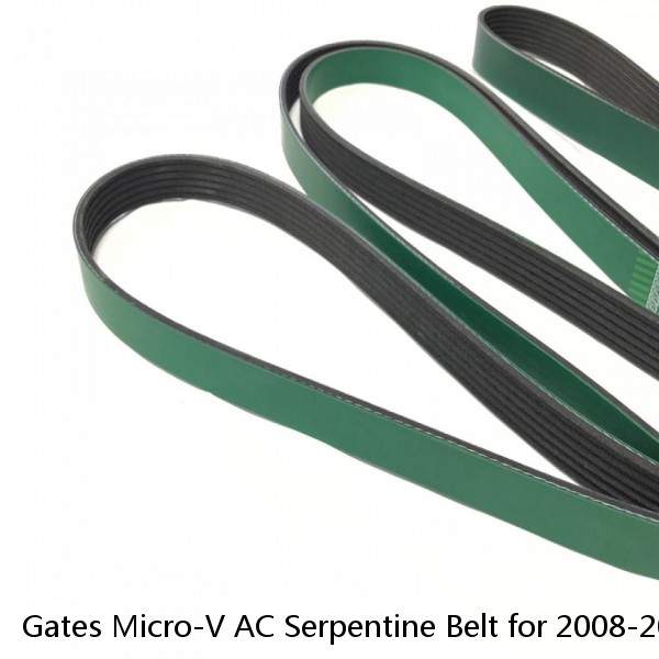 Gates Micro-V AC Serpentine Belt for 2008-2010 Ford F-350 Super Duty 6.4L V8 hd #1 image